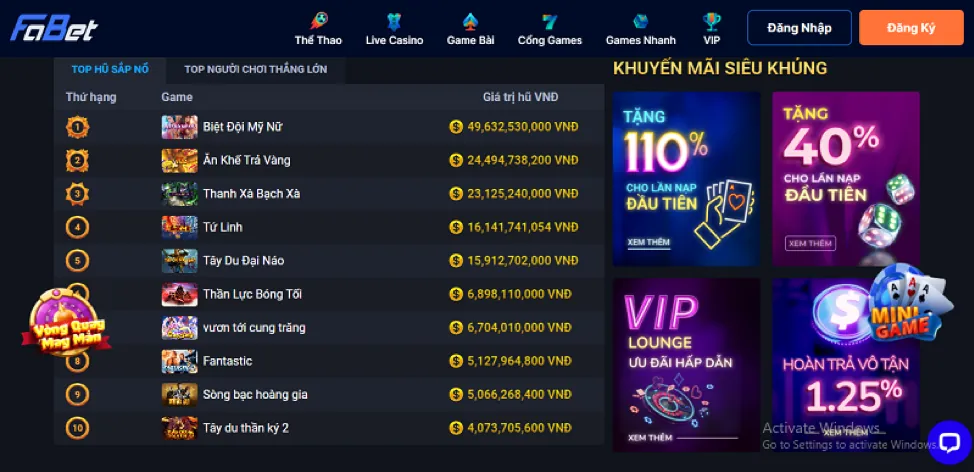 Khuyến mãi chào mừng tj77 casino