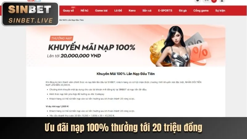 Hoàn trả cao nhất